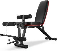 Weight Bench (400 lbs load capacity) with Leg Exte