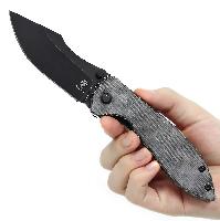 Kizer Pelican Mini Folding Knife, Black N690 Micar