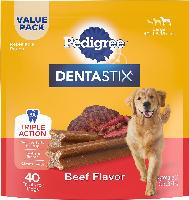 Amazon: PEDIGREE DENTASTIX Large Dog Dental Treats