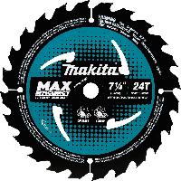 Makita B-61656 7-1/4″ 24T Carbide-Tipped Max