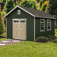 Yardline Piermont 12×16 Wood Storage Shed, DI