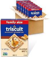 6-Pack 12.5-Oz Triscuit Roasted Garlic Whole Grain