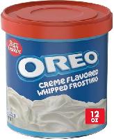 12-Oz Betty Crocker OREO Creme Flavored Whipped Fr