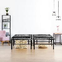 PrimaSleep 14 Inch Foldable Metal Platform Bed Fra