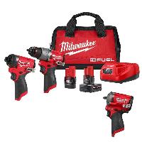 Milwaukee M12 Fuel Brushless Hammer Drill/ Impact 