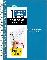 $2.22: Five Star Personal Spiral Notebook (7″