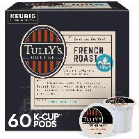 60-Count Tully’s Coffee French Roast Keurig 