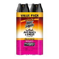 2-Pack Hot Shot Ant, Roach And Spider Killer, 17.5