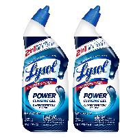 2-Pack 24-Oz Lysol Power Toilet Bowl Cleaner $3.45