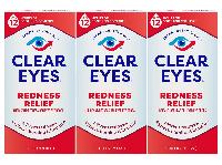 3-Pack 0.5-Oz Clear Eyes Redness Eye Relief Eye Dr