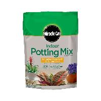 6-Quart Miracle-Gro Indoor Potting Mix $3, 32-Oz L