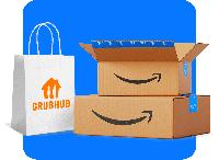 Amazon Prime Members Spend $25+ on Grubhub Orders 