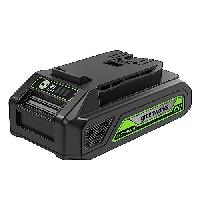 $20: Greenworks 24V 2.0Ah Lithium-Ion Battery at A