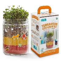 Back to the Roots Organic Terrarium Kids Grow Kit 